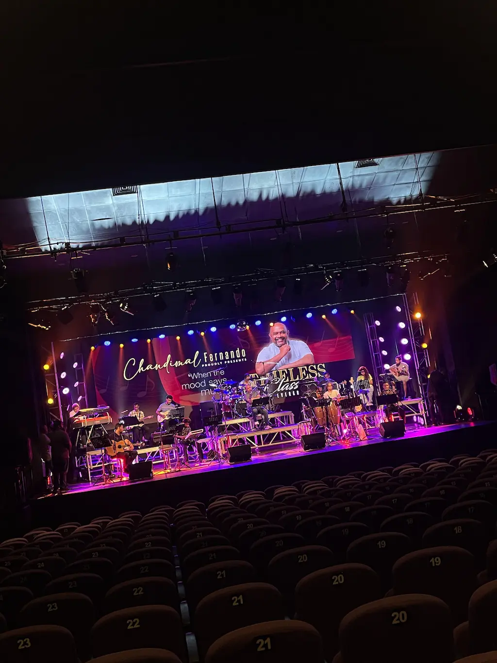 Audience enjoying the concert